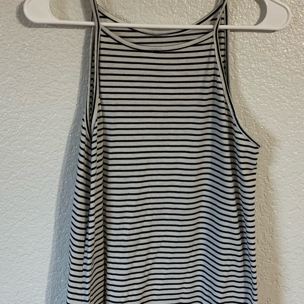 Black and white sundress